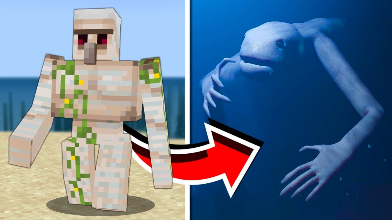 Minecraft CANLILARI GERÇEK HAYATTA YAKALANDI!