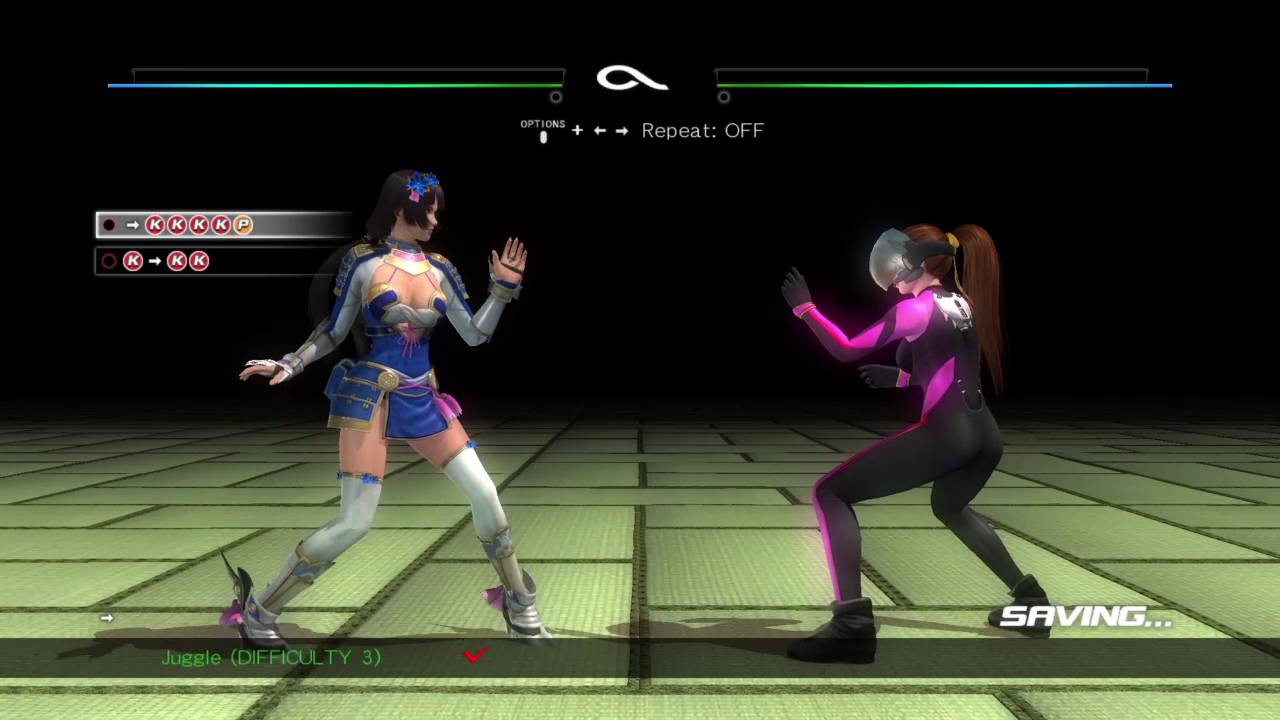 DEAD OR ALIVE 5 Last Round : Naotora Li - All Combo Challenges