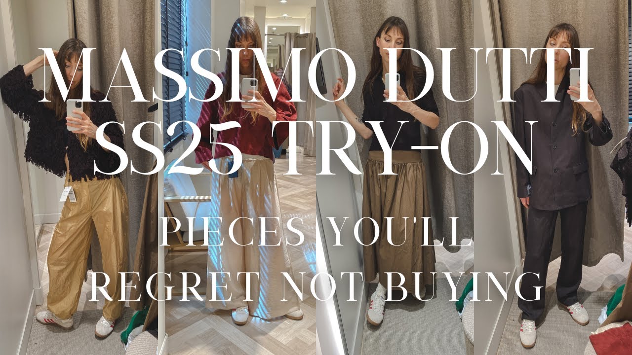 MASSIMO DUTTI SS 2025 TRY ON HAUL: Pieces You’ll Regret Not Buying