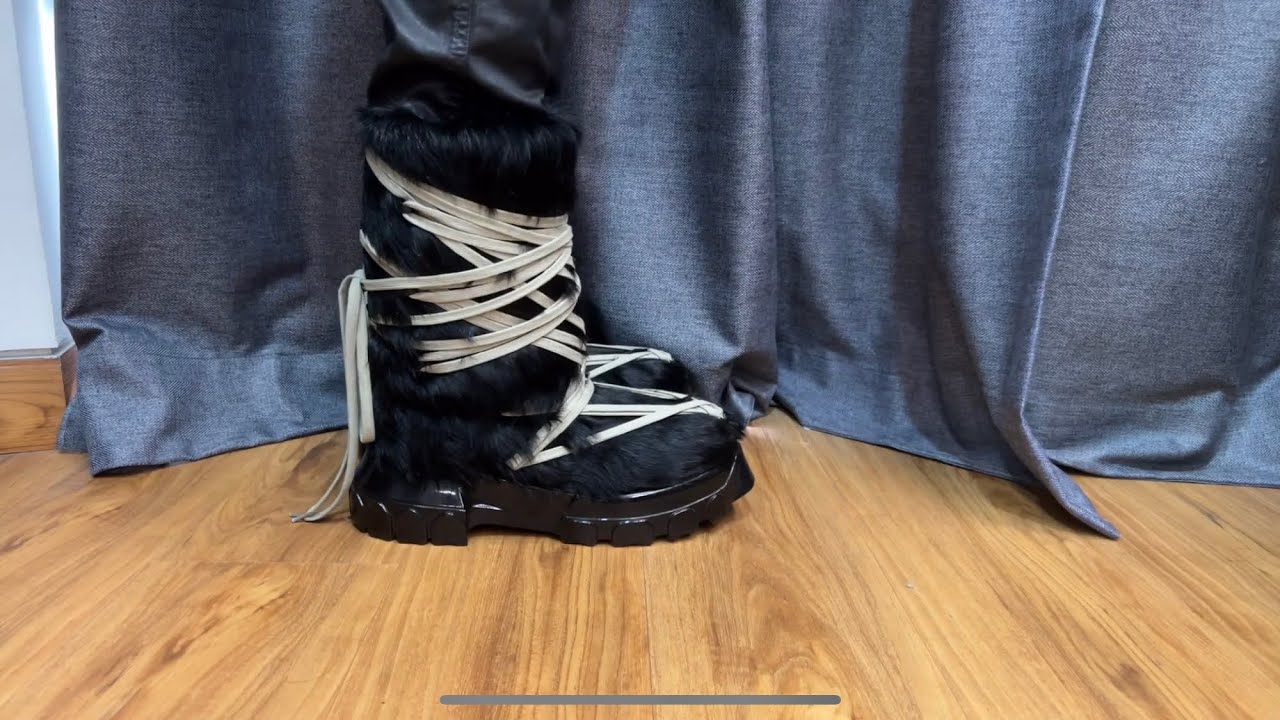 RICK OWENS LUNAR PONY HAIR BOOTS EXPERIENCE