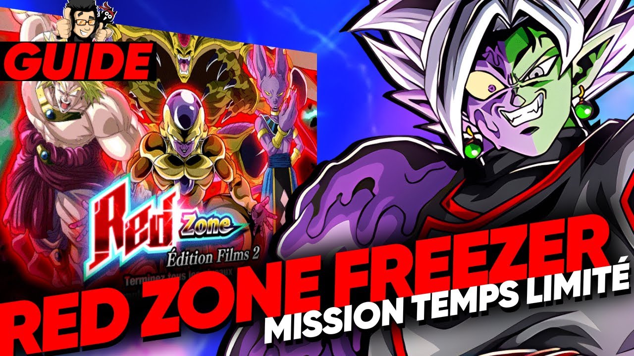 Sans Gogeta LR, ça passe ! Mission Temps Limité Red Zone Freezer ! DOKKAN BATTLE