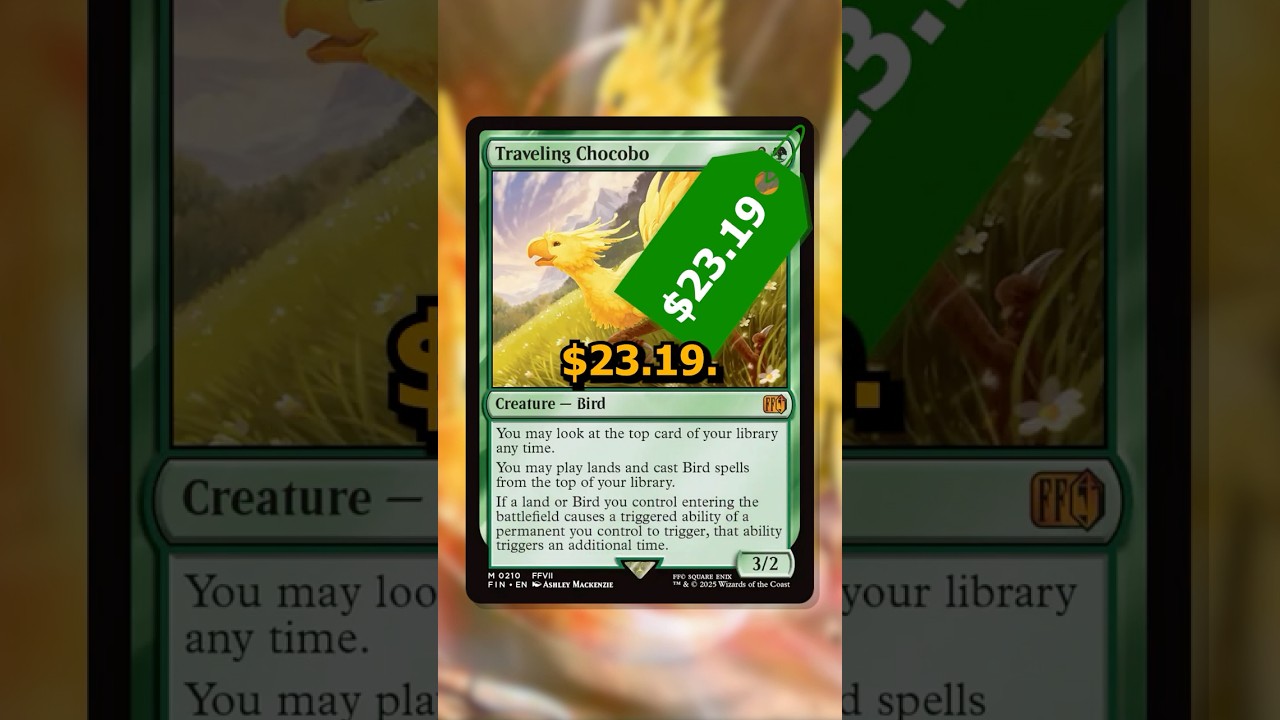 Top 5 Most Expensive Final Fantasy Cards!