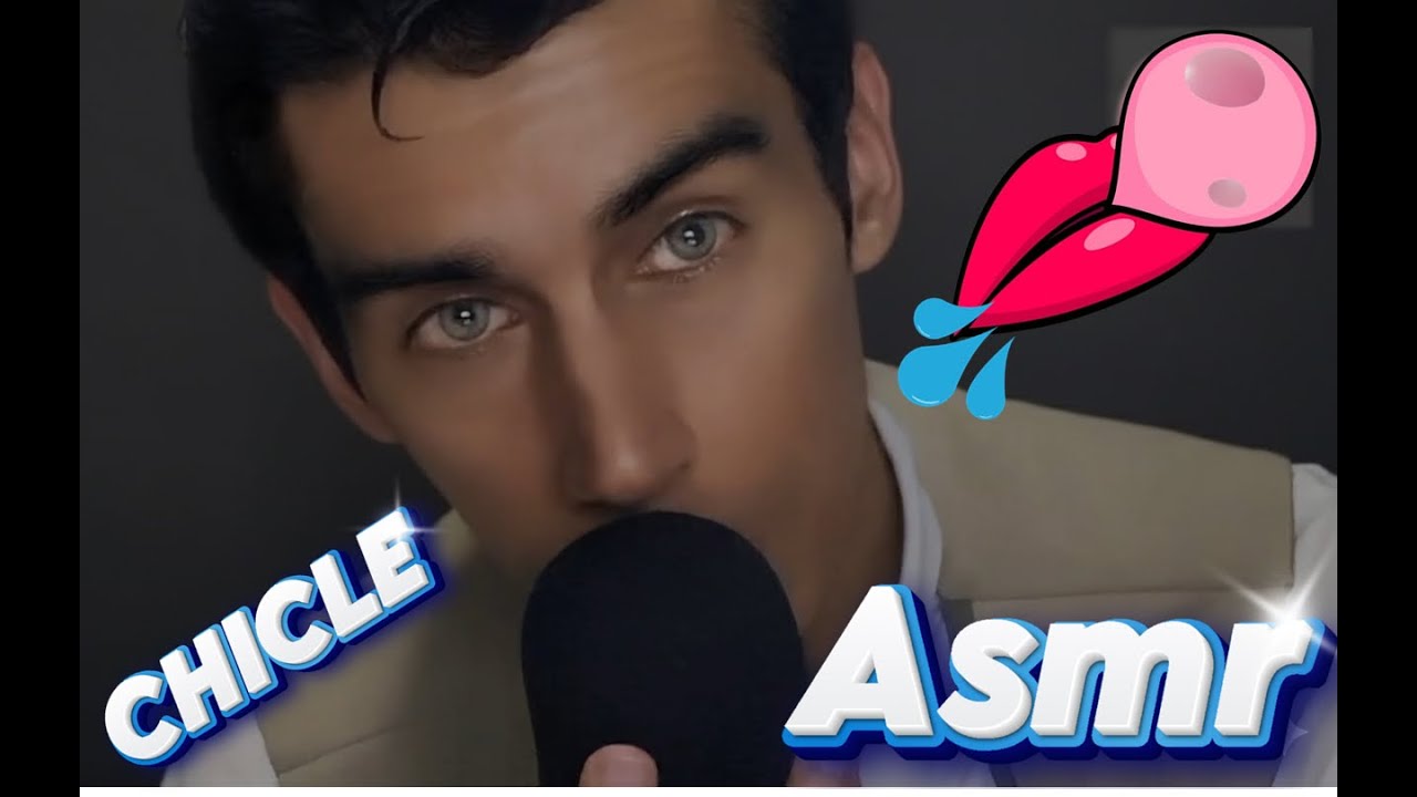 ASMR MASTICANDO CHICLE | SUSURRANDO EN ESPAÑOL | ASMR COLOMBIANO