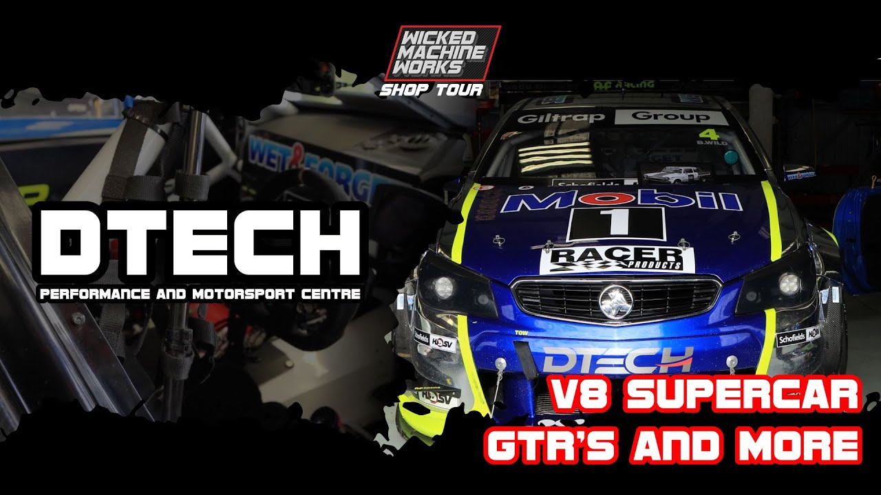 W.M.W. Shop Tour: DTech - GTRs and V8 Supercars
