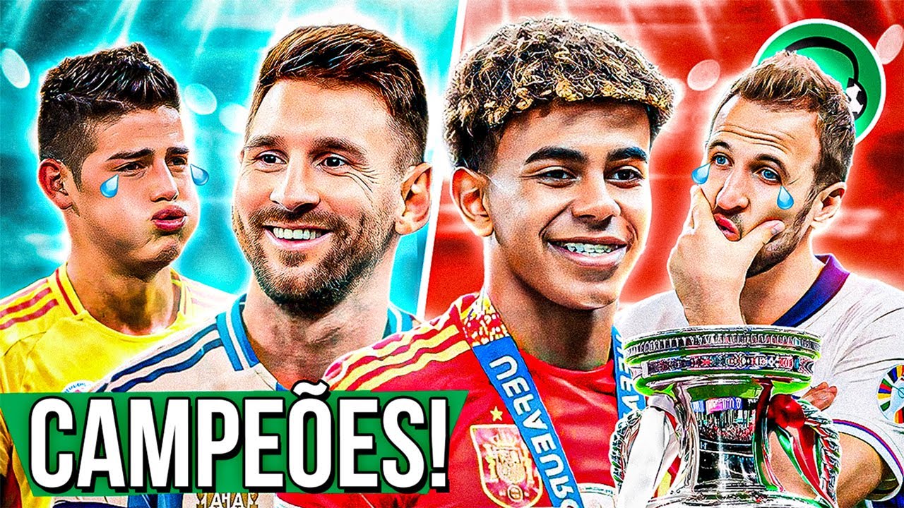 ♫ ARGENTINA E ESPANHA CAMPE&Atilde;S! COPA AM&Eacute;RICA E EUROCOPA! | Par&oacute;dia Million Dollar Baby