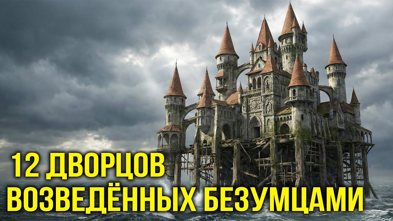 ЭТО НЕВОЗМОЖНО! 12 Дворцов Возведённых СУМАСШЕДШИМИ Гениями!