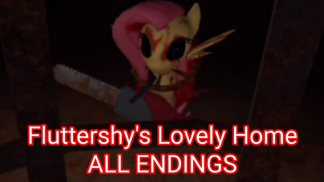 Fluttershy's Lovely Home - ALL ENDINGS - Full Walkthrough | Roblox