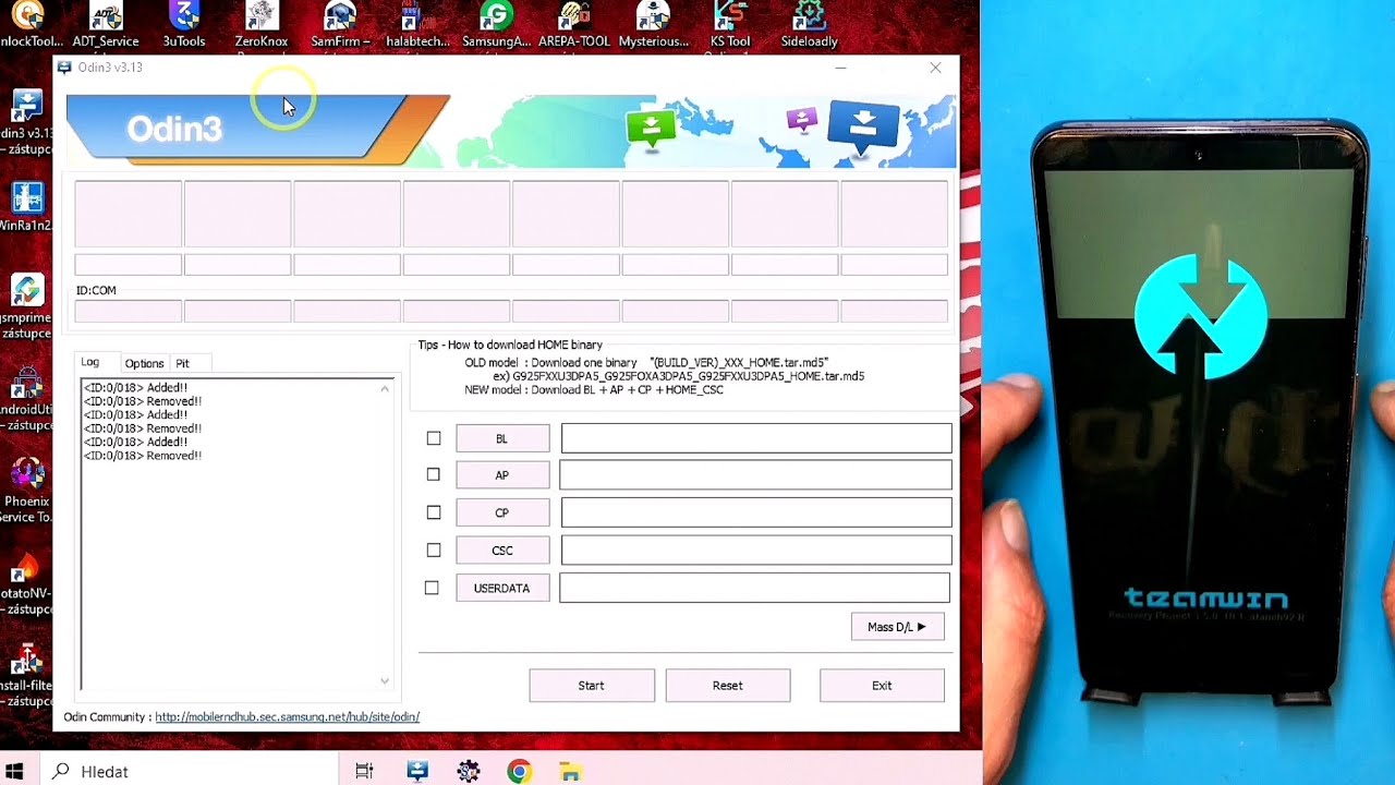 Samsung S21 5G (G991) Remove TWRP & Install stock Recovery