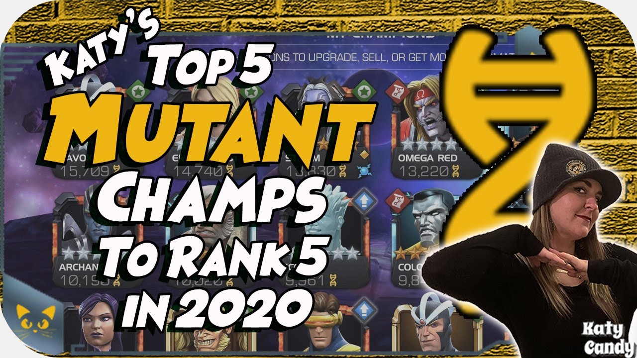 MCOC Top 5 Mutant Champs to Rank Up in 2020! | Marvel Contest of Champions