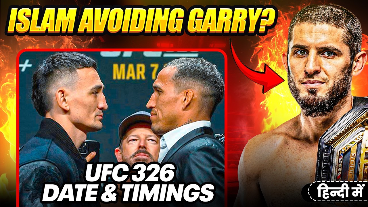 Islam AVOIDING Ian Garry?! 😳 | UFC 326 Holloway vs Oliveira DATE & India Timings 🇮🇳🔥