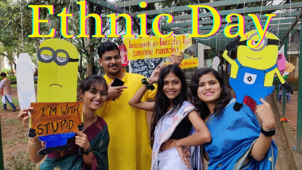 Ethnic Day at NMIT,Bangalore 2022 #ethnic  #viral #vlogger #viralvideo #vlogs #bangalore #kannada