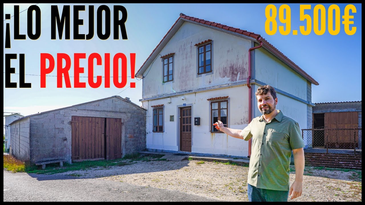 Vendida. ¡¡AMPLIA CASA con TERRENO a 7 km del CENTRO de A Laracha(A Coruña- Galicia)!