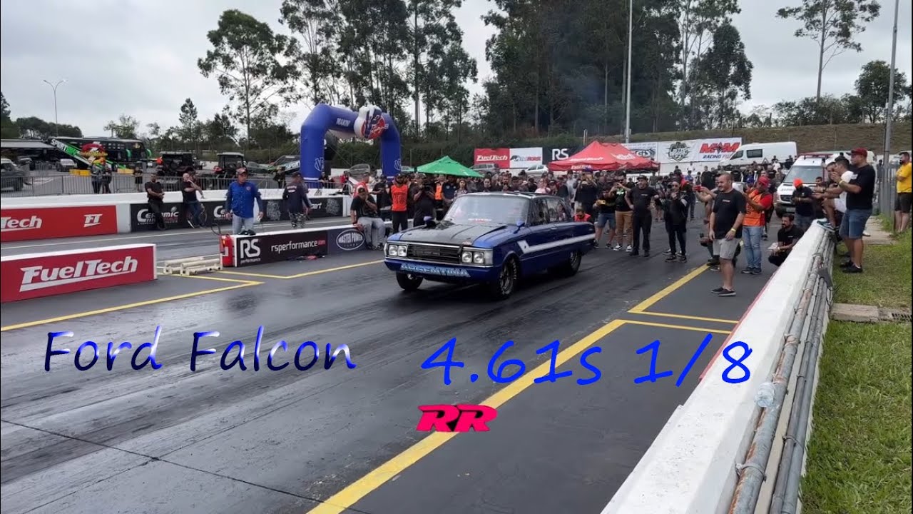 Ford Falcon Leo Peraza Record Personal PROMOD LIGHT 4.61s 1/8