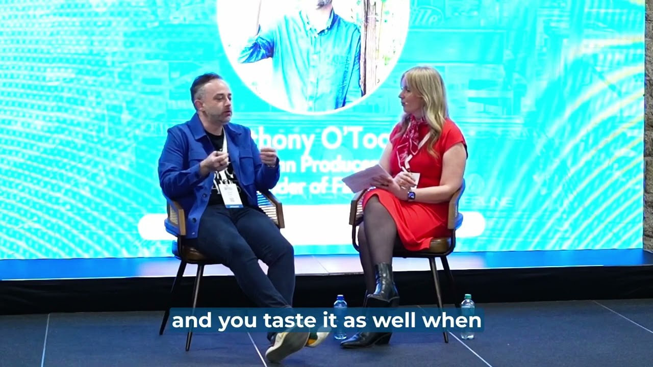 Anthony O'Toole, founder of Fat Tomato at Hospitality Expo 2026