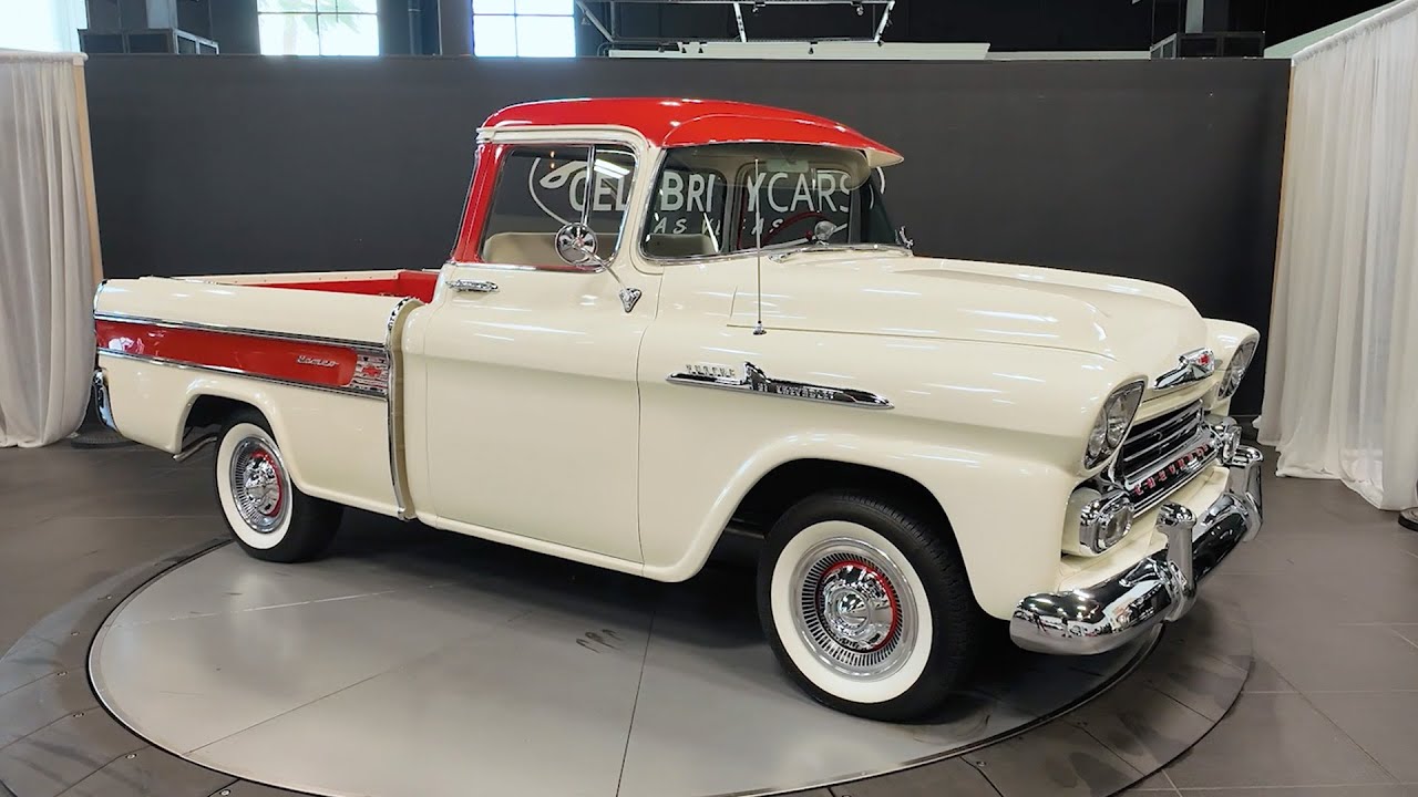 1958 Chevrolet Cameo Pickup Series 3100 1/2 ton | At Celebrity Cars Las Vegas