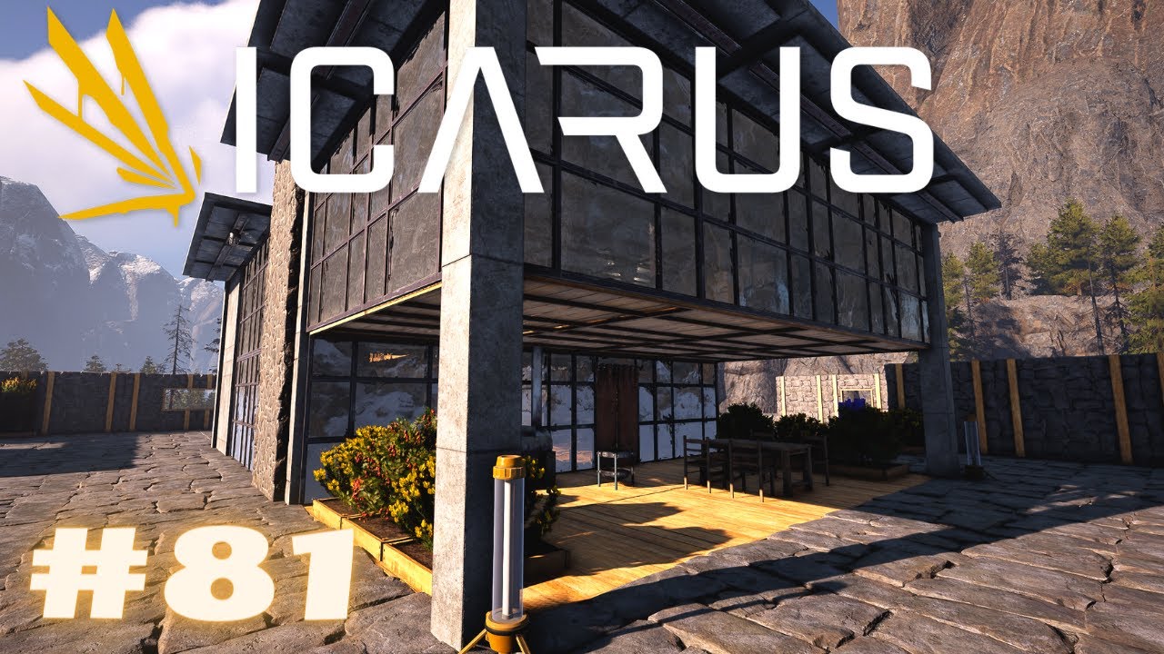 ICARUS deutsch | EP81 weiter werkeln an Innenhof & Bungalow Terrasse 👀