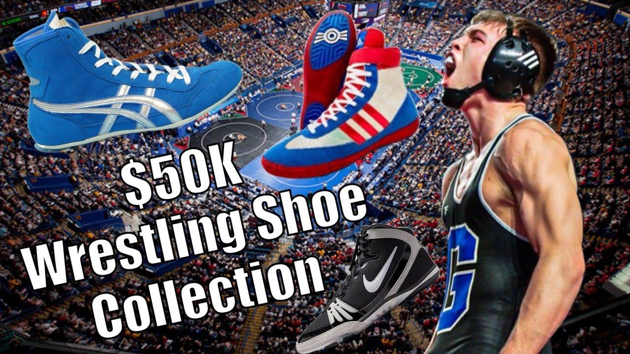 $50K WRESTLING SHOE COLLECTION