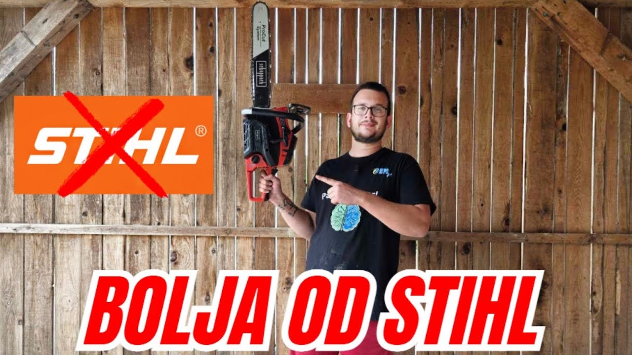 KUPILI SMO SCHEPPACH MOTORKU OD 100€!! BOLJA OD STIHL-A !! 🪵🪚 