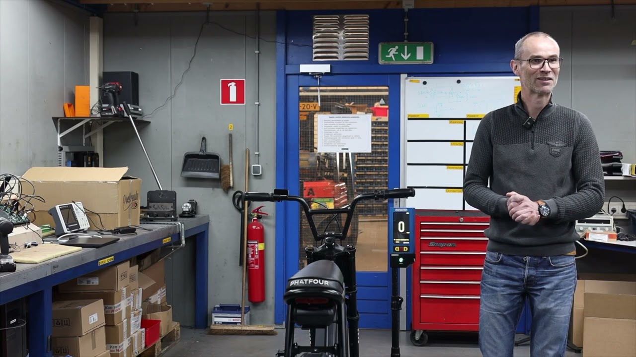 Hoe werkt de rollerbank voor een fatbike?