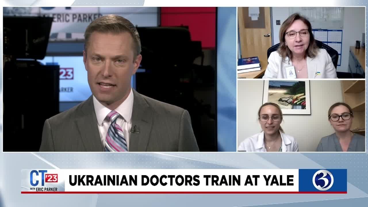 CT '23: Doctors from Ukraine wrap up visit to Yale New Haven Hospital