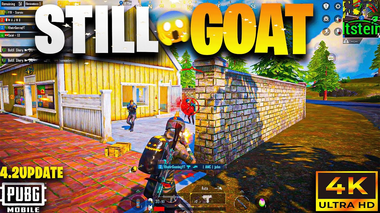 PUBG Mobile 4.2 &ndash; Emulator 💻 Peak Gameplay🔥| 4k |