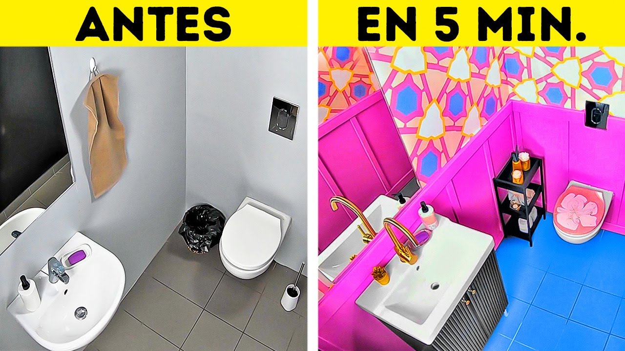 DISEÑO ECONÓMICO PARA UNA HABITACIÓN PEQUEÑA || FRESCAS IDEAS DE ORGANIZACIÓN Y DECORACIÓN