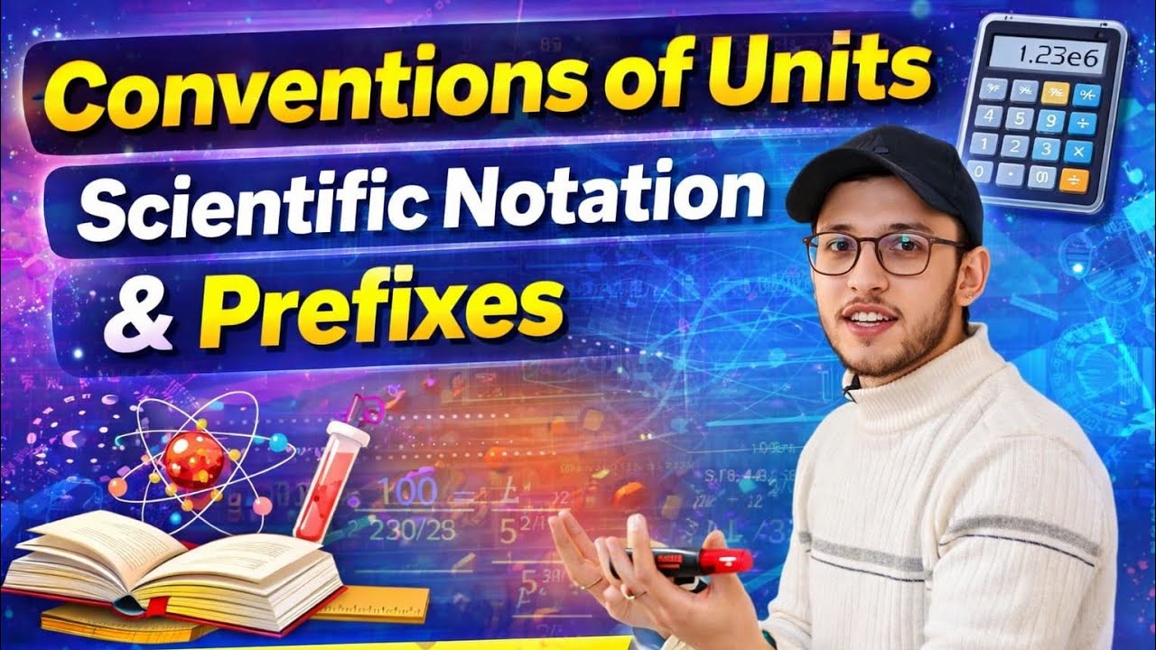Scientific Notation|| Prefixes||Conversions of Units | | Class 11 Physics Simplified|| board Exam||