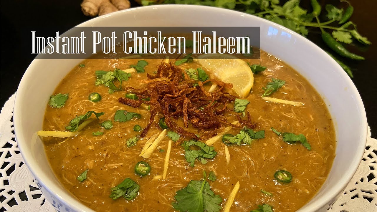Instant Pot Chicken Haleem Recipe - RKC