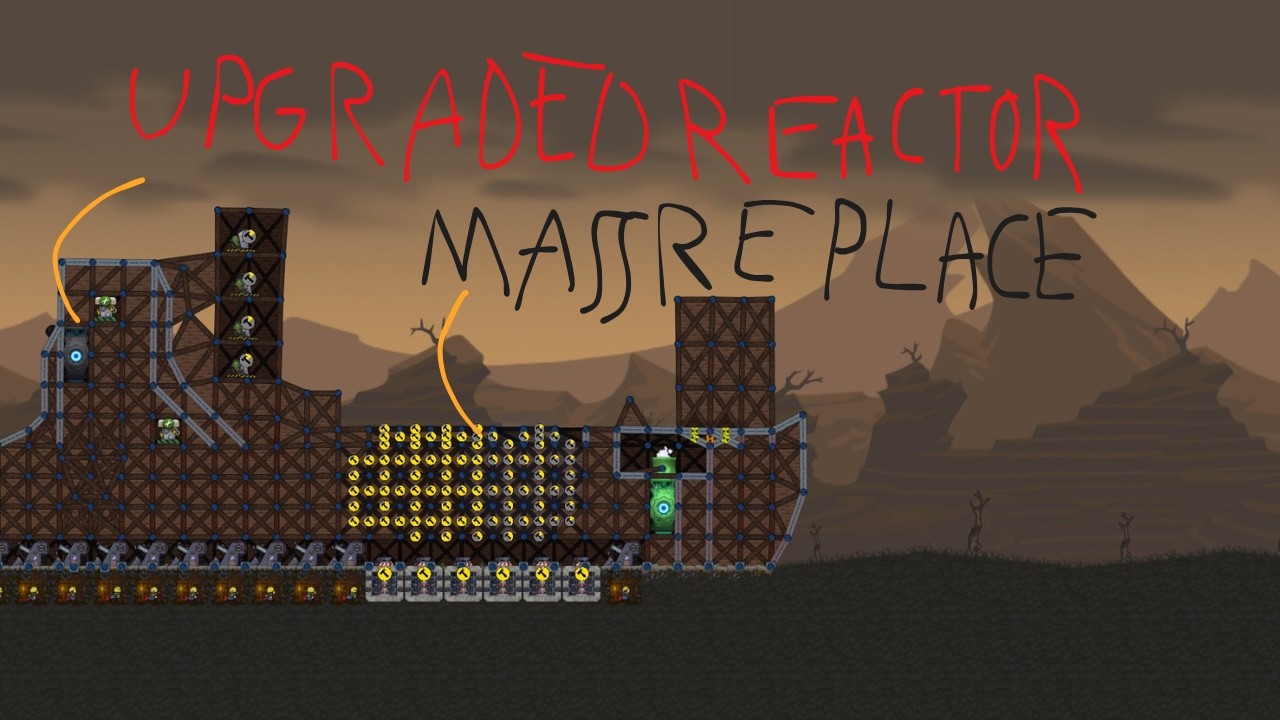 Mass Replace And Reactor Upgrades! (Kibi Mods | Modded Forts Multiplayer Gameplay #254)