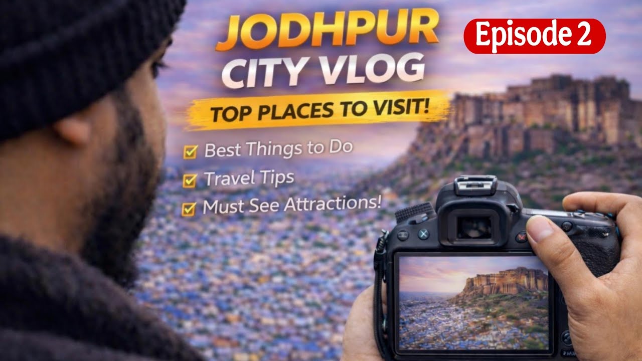Jodhpur – The Blue City of Rajasthan | Travel Vlog E-2