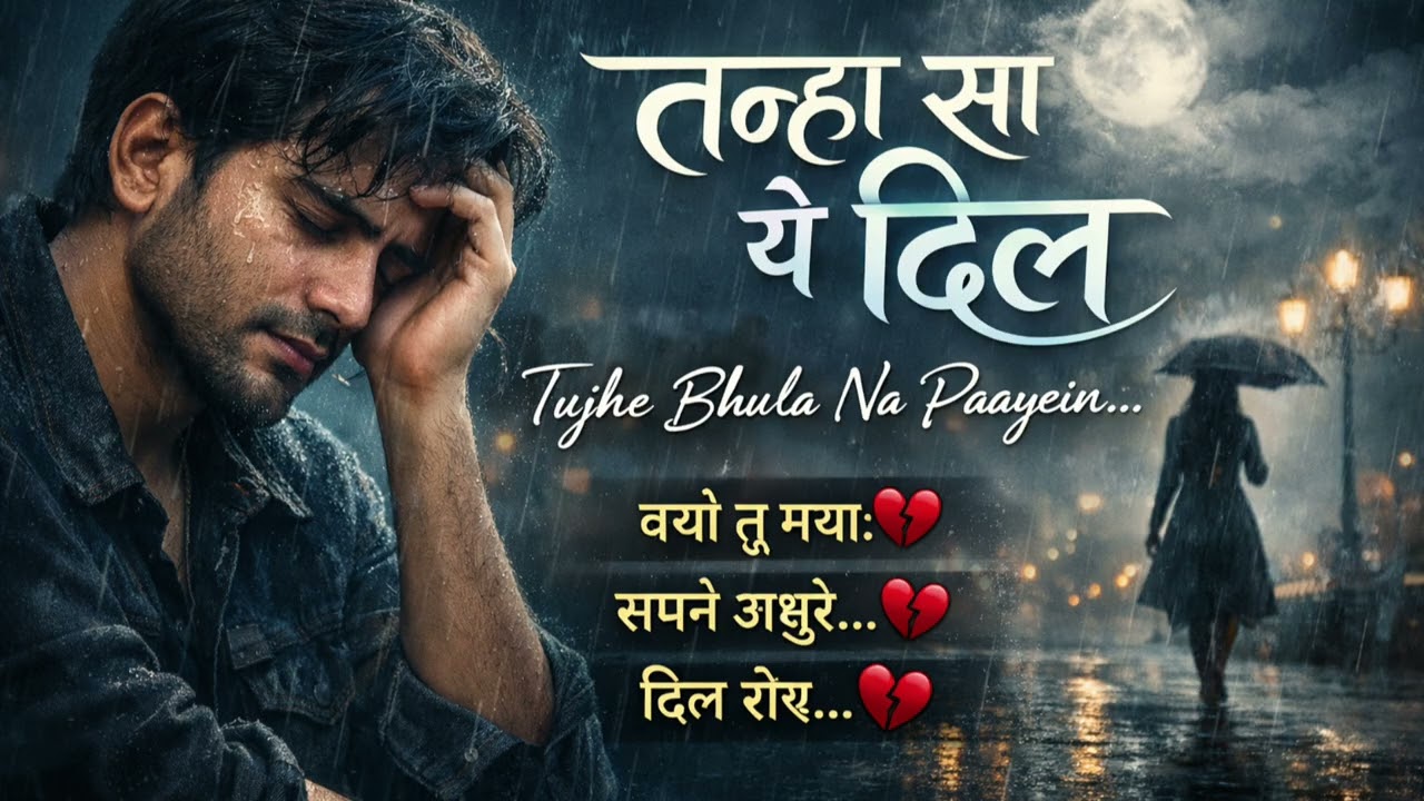 तन्हा सा ये दिल 💔 | Heart Touching Sad Song 2026 | Hindi Sad Love Song