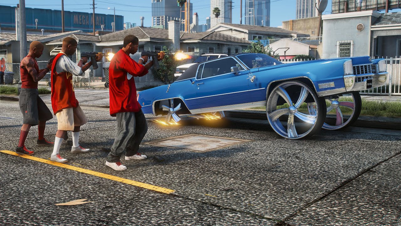 GTA 5 (THE STORY OF TRAP) BEEF WITH THE BLOODS TURNED DEADLY - SEASON 2 EP.2