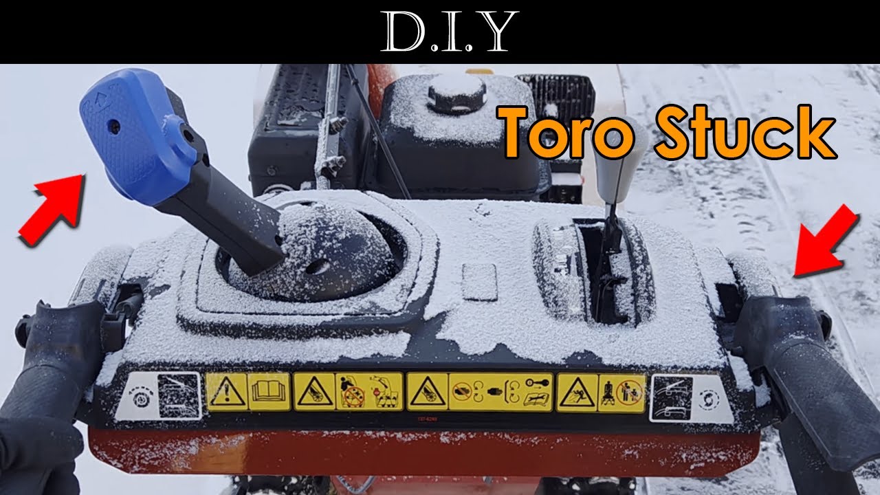 [Snow Removal Part 5] Fixing Toro PowerMax 828 Chute Control Stuck and One-Hand Quick Stick Jammed