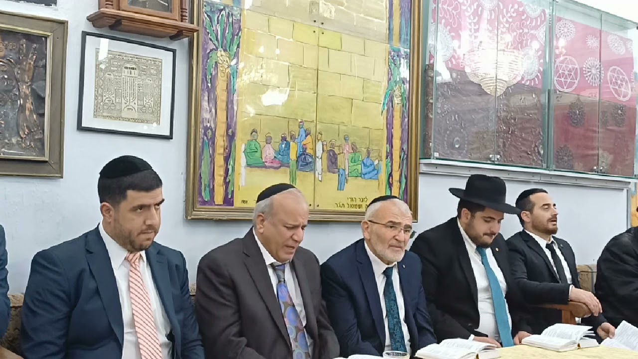 יחיאל נהרי בסעודה שלישית ב"אבוהב" בצפת | פתיחת עונת הבקשות ה-47