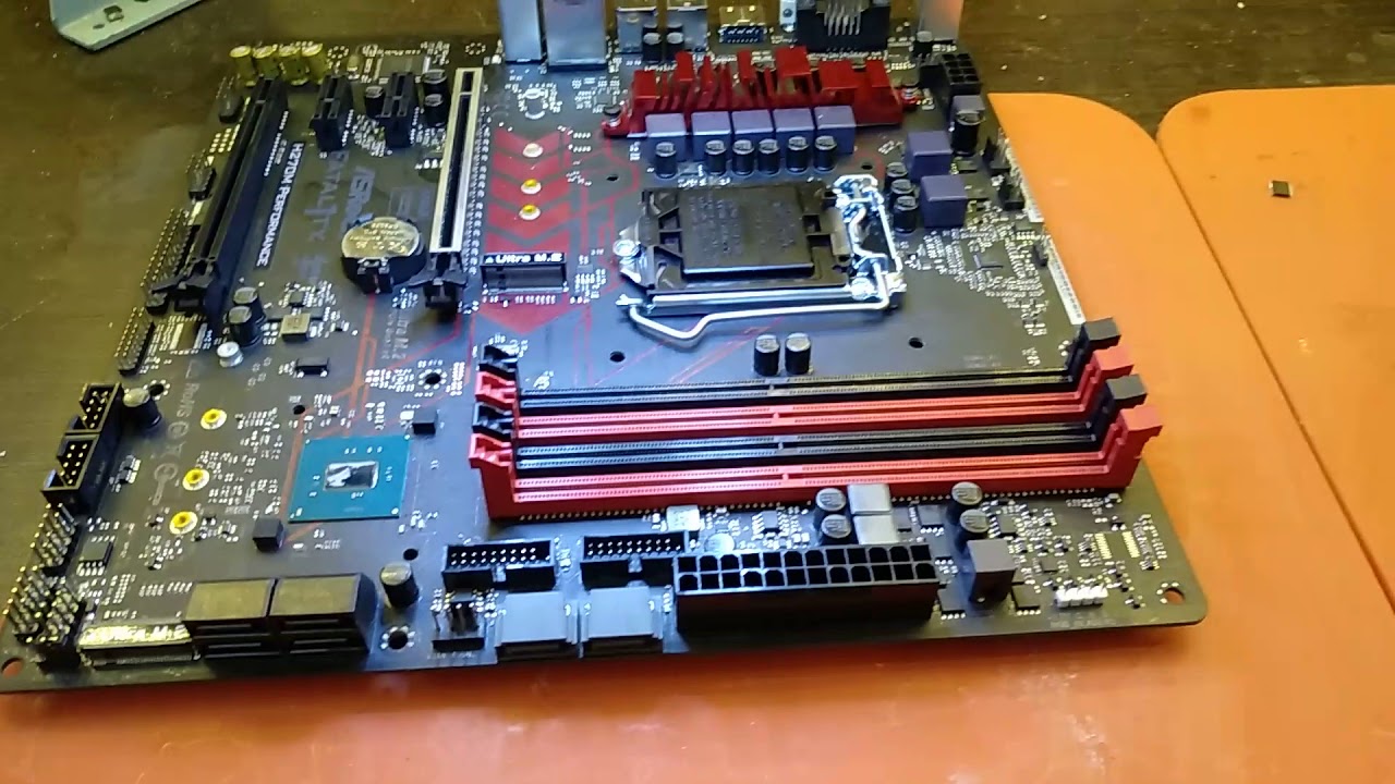 Типовая неисправность AsRock Z270 (H270)