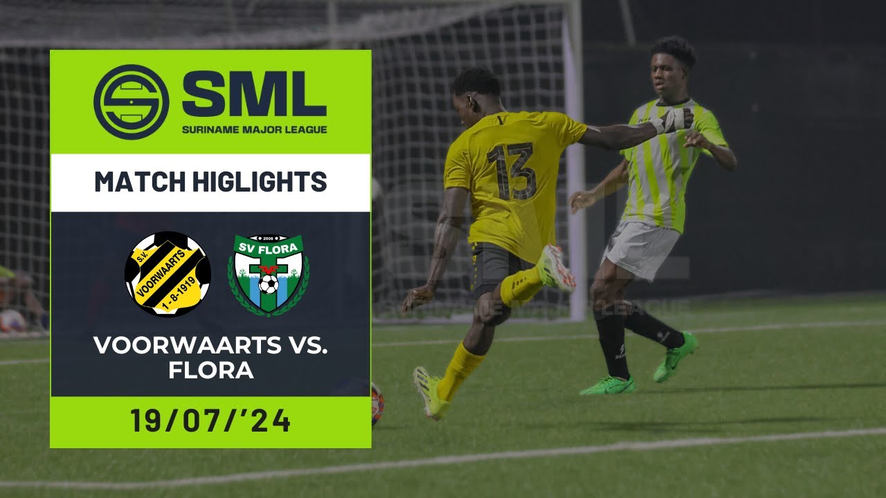 SML MATCH HIGHLIGHTS - VOORWAARTS VS. FLORA (MATCHDAY 18) - 19/07/'24
