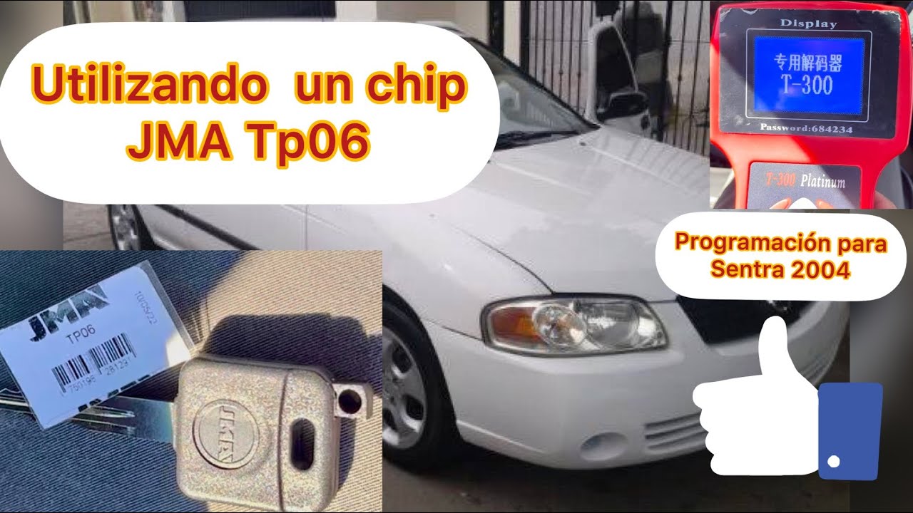 Programación de llave para Nissan Sentra 2004