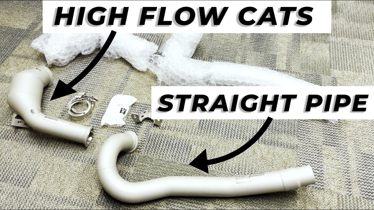RENNtech Downpipes + Cat Delete Exhaust unboxing for my RENNtech AMG GT R!