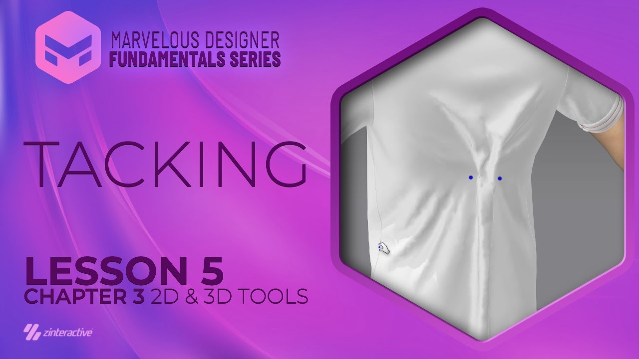 Прикрепляем | Урок 5 | Глава 3 | Основы Marvelous Designer
