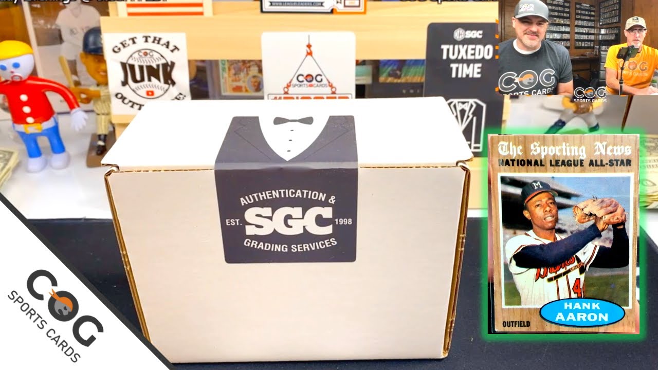 20 Card SGC Grading Blind Reveal - Vintage 60's, 70's and 80's Baseball Cards 231011