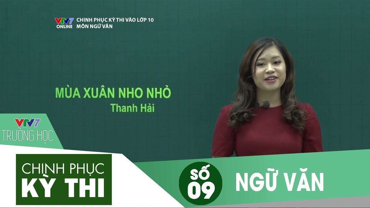 VTV7 | Chinh phục kỳ thi vào 10 | Ngữ văn | Số 09