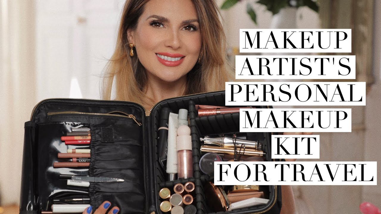 Makeup Artist’s personal makeup kit for travel | ALI ANDREEA