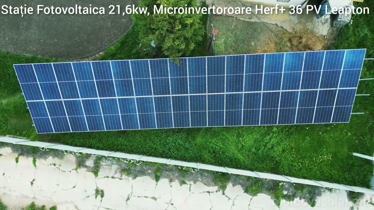 🏠☀️Microinvertoare+Panouri=Statie fotovoltaica cu capacitatea de 21,6 KW