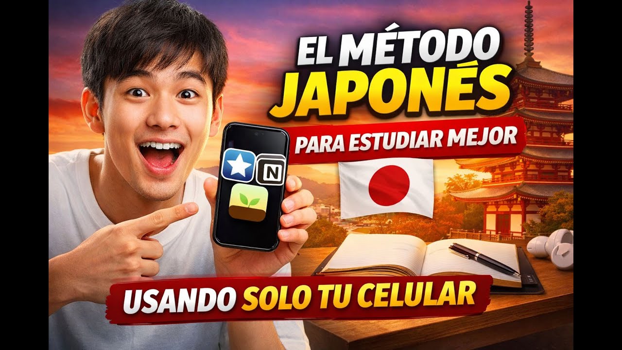 Japón estudia así en 2026 (y nadie te lo enseña)