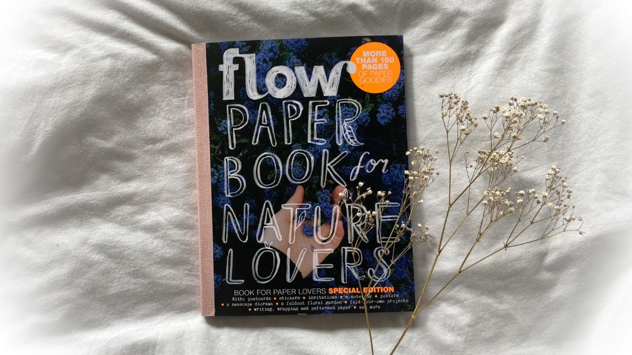 FLOW PAPER BOOK FOR NATURE LOVERS FLIPTHROUGH! - Mae Journals