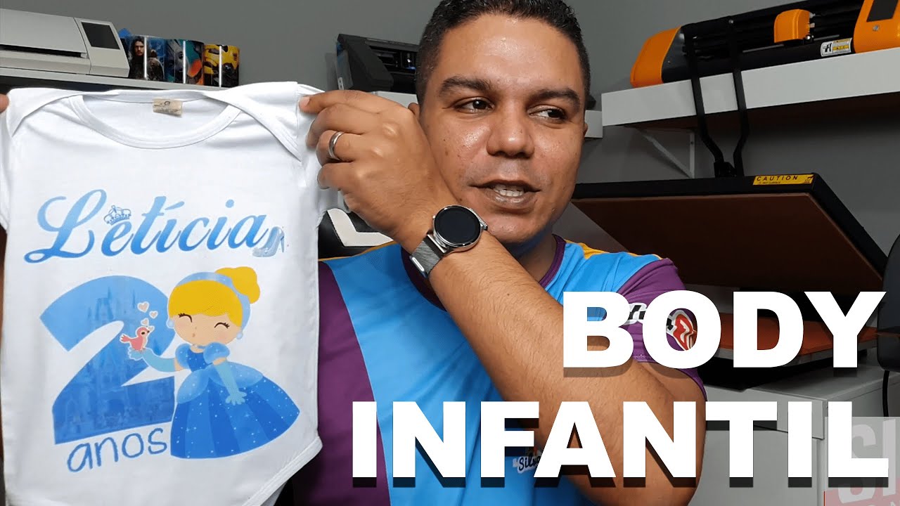 Como Sublimar em Body Infantil - Dicas importantes!