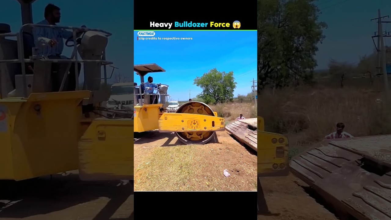 Heavy Bulldozer Force 😱