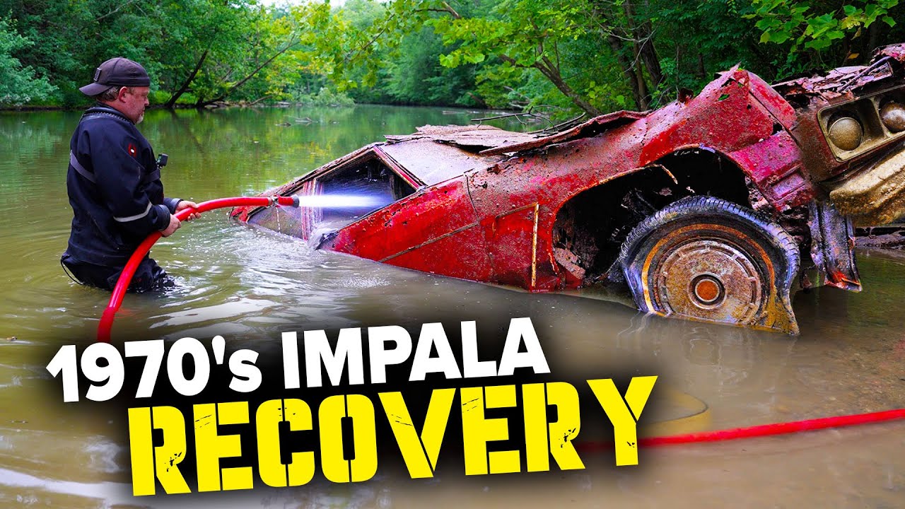 1970's Chevy Impala Wagon Discovered 50 Years Underwater!