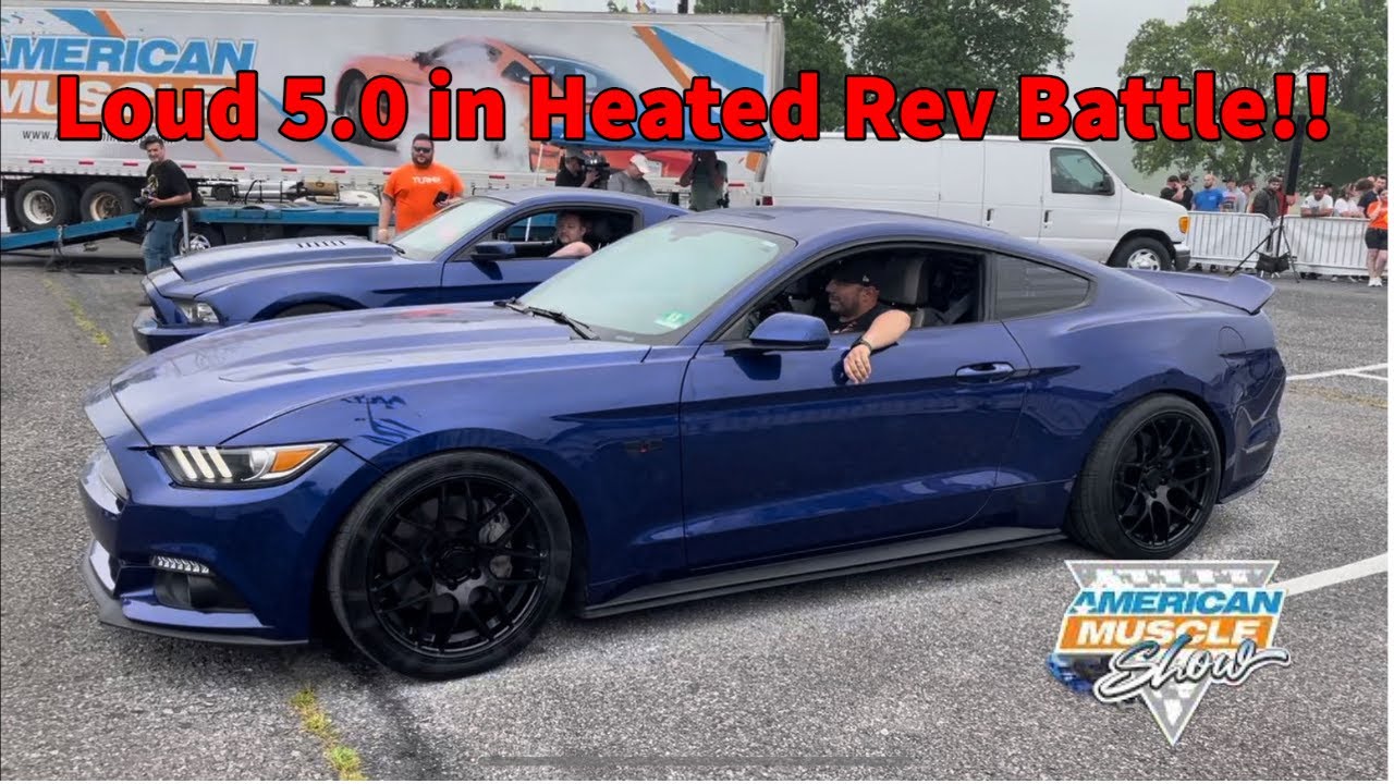 Loud Cars, Drama, and More!! American Muscle Car Show 2023 Rev Battle!