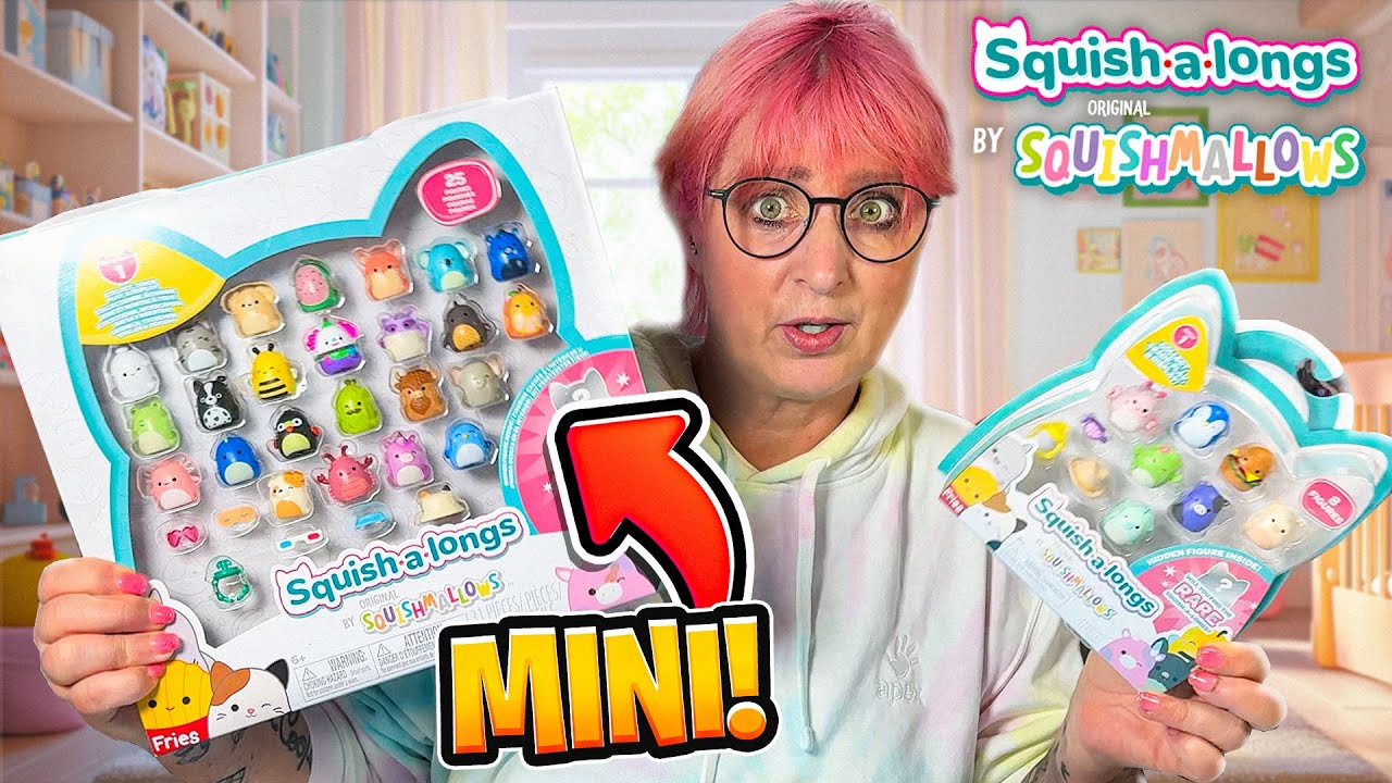 Die kleinsten SQUISHMALLOWS der Welt? 😱 Großes SQUISHALONG UNBOXING